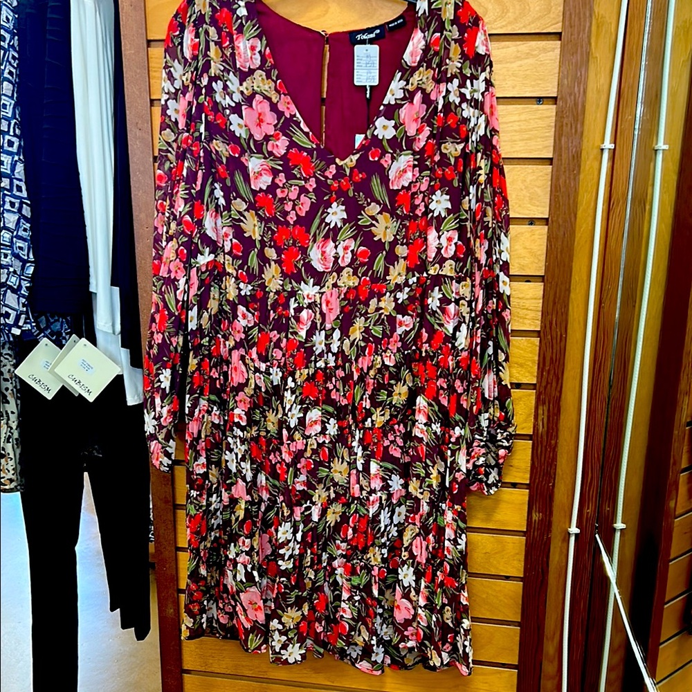 Floral Long Sleeve Dress